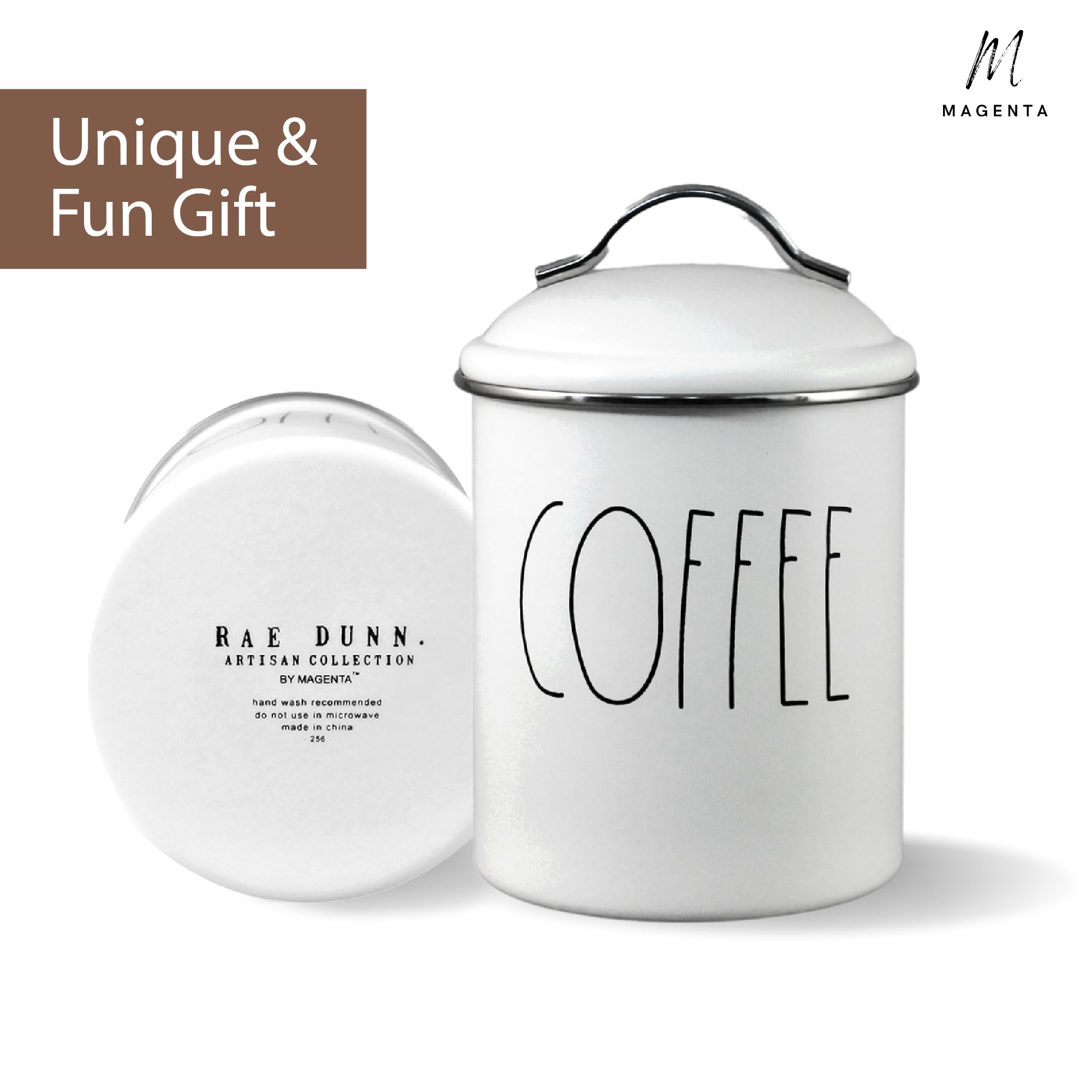 Amazon.com: Rae Dunn Tin Coffee Canister, Tin Canister with Lid